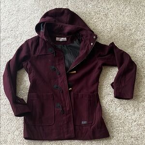 Only Women's Deep Burgundy Utility Jacket
